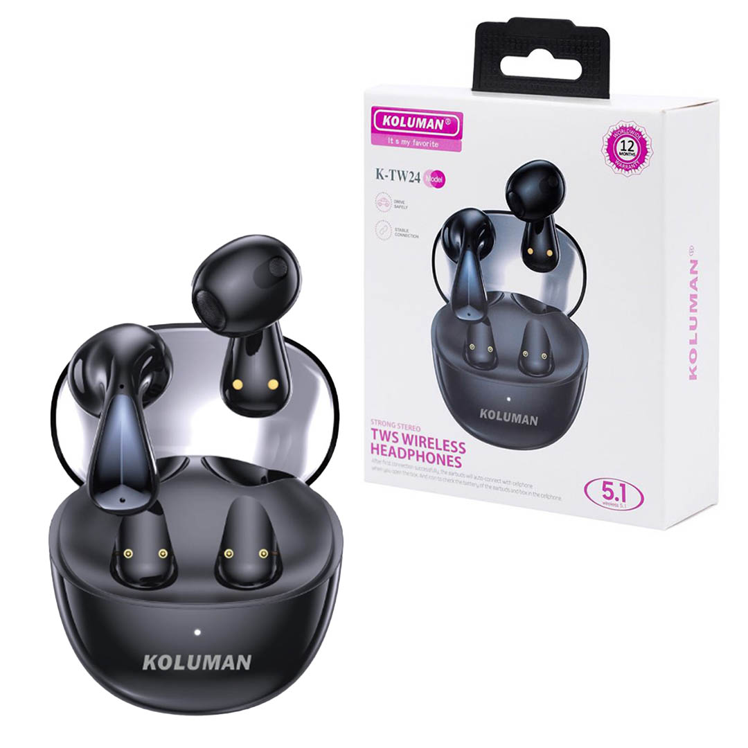 ایرفون بی سیم بلوتوثی کلومن مدل K-TW24